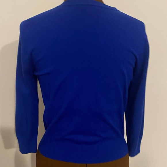 đź’™CABLE & GAUGEđź’™ 3 quarter sleeve cardigan in large. Like new condition. - Picture 11 of 16